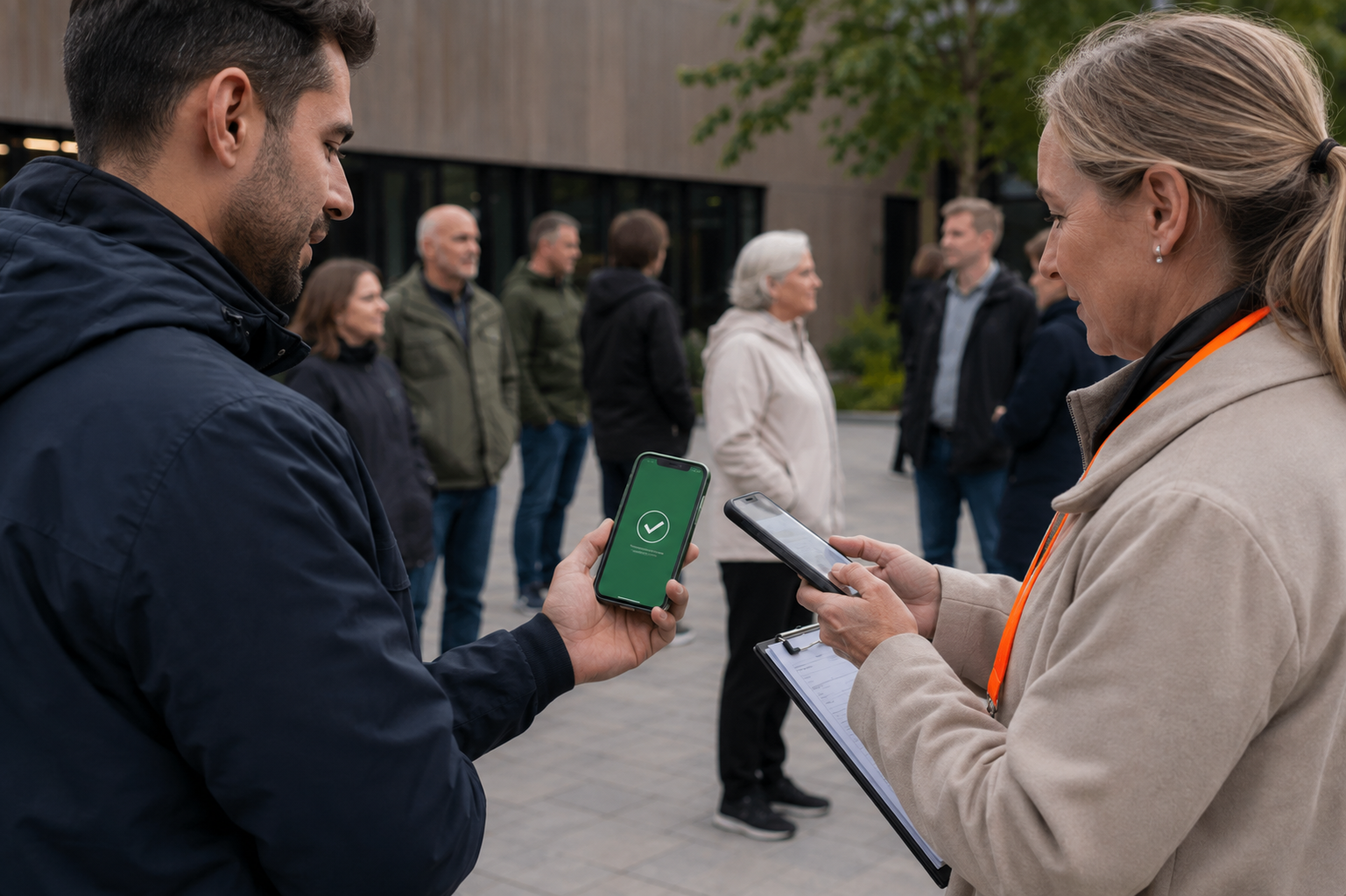 Operativ avstämning och återsamling i mobilen